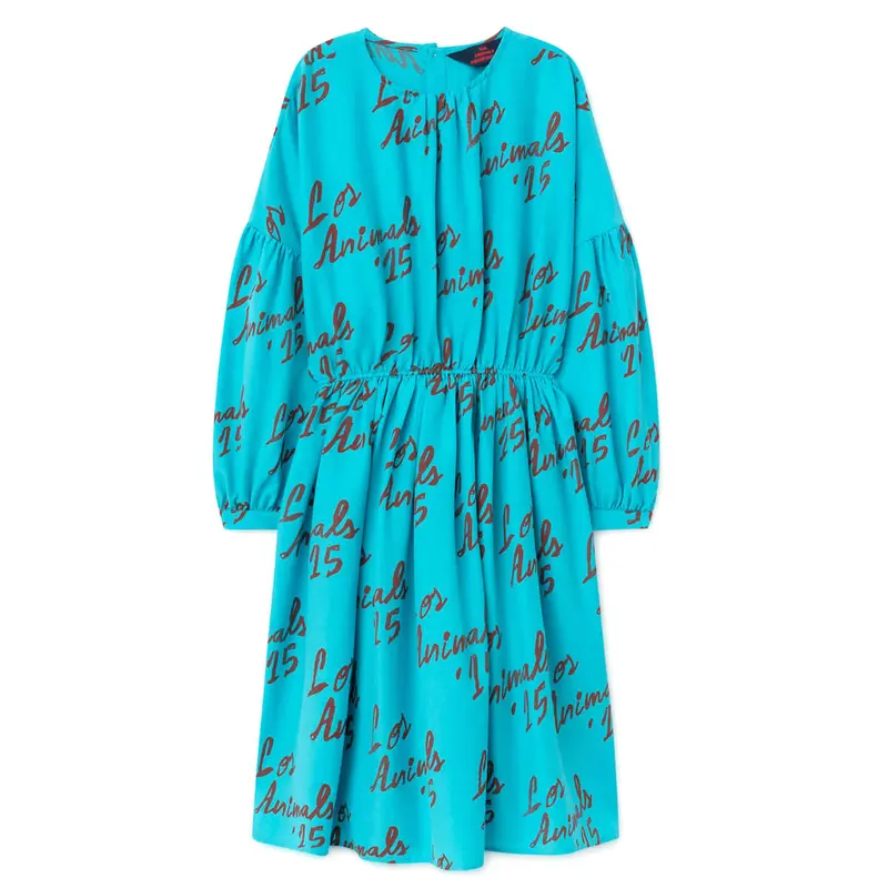 Tortoise Dress in Blue Los Animals by The Animals Observatory - Last One In Stock - 3 Years