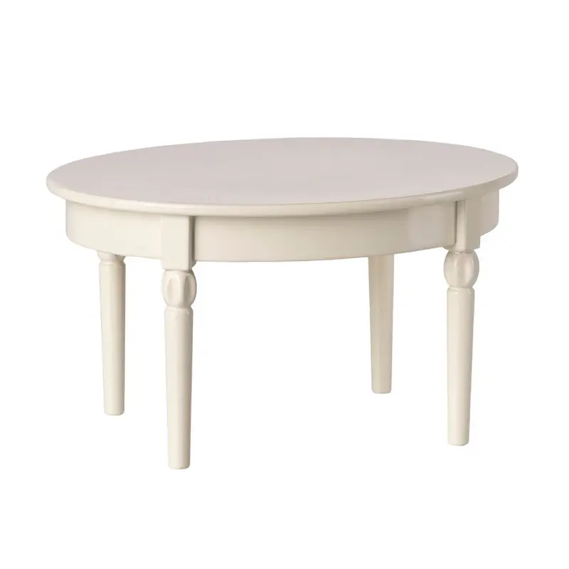Vintage Dining Table for Mouse in Off-White by Maileg