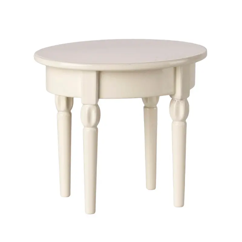 Vintage Side Table in Off-White for Mouse by Maileg