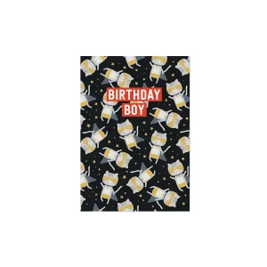 Birthday Boy Greetings Card by Mifkins
