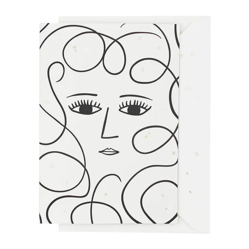 Celestia Greetings Card by Artcadia