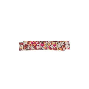 Liberty Alligator Hair Clip in Emma & Georgina Rust by Bon Dep