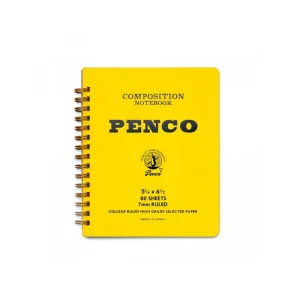 Medium Coil Notebook in Yellow by Hightide Penco