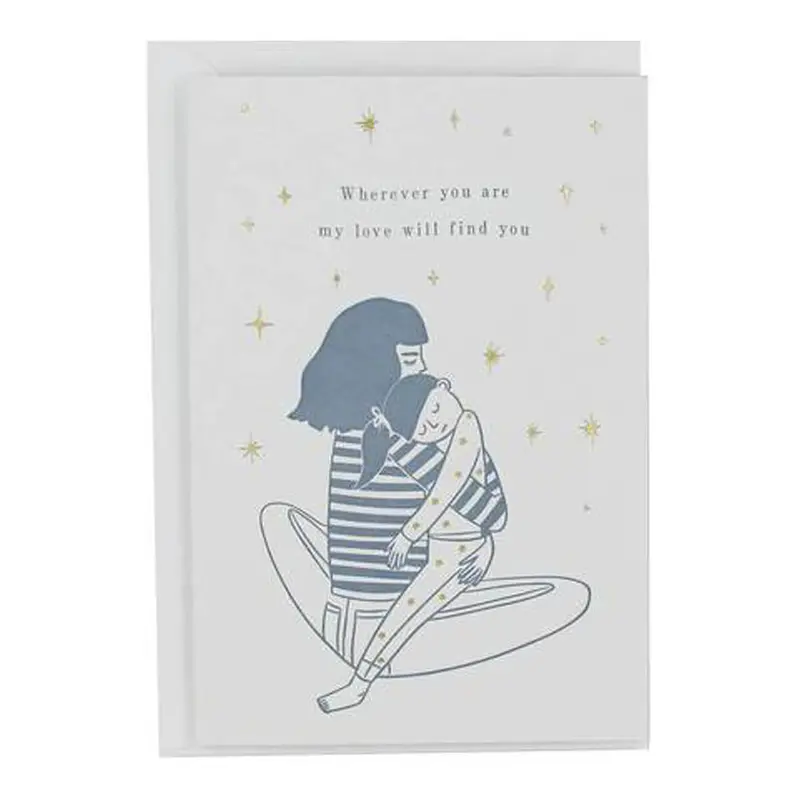 Wherever You Are Greetings Card by Artcadia