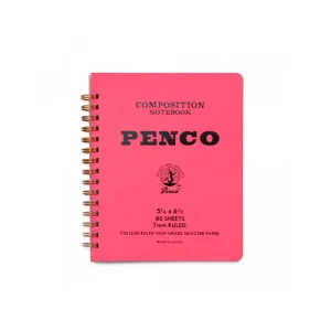 Medium Coil Notebook in Red by Hightide Penco