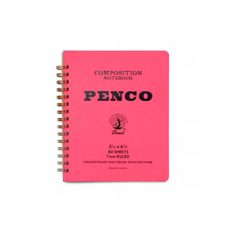 Medium Coil Notebook in Red by Hightide Penco