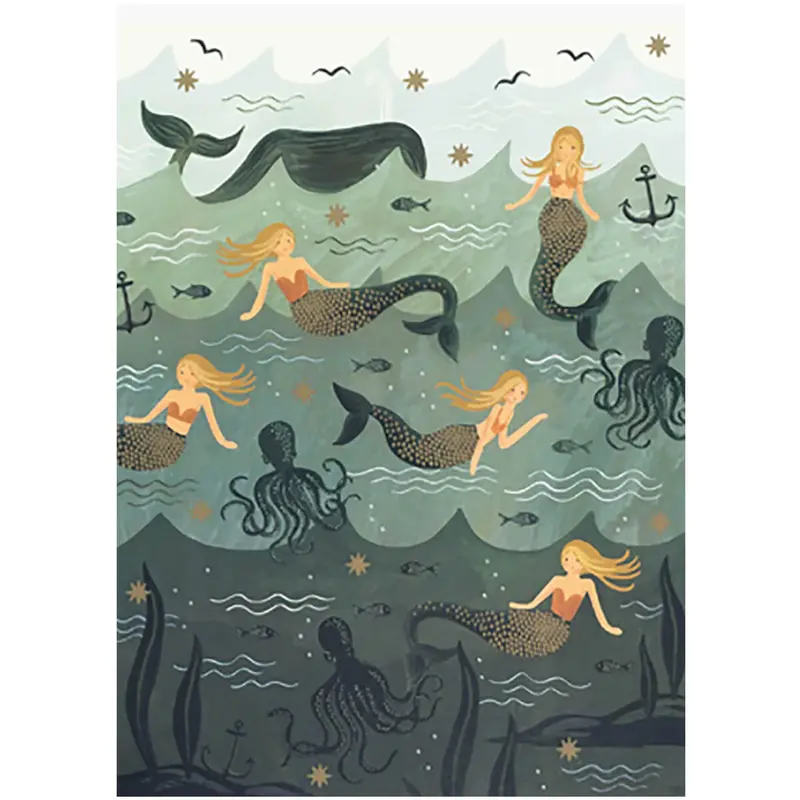 Mermaid Gift Wrap By Rifle Paper Co.