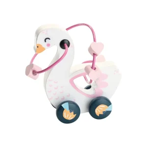 Michelle Carlslund Swan Bead Maze by Vilac