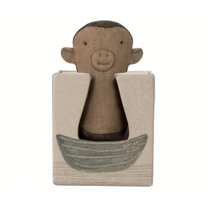 Noah's Friends Monkey Rattle by Maileg