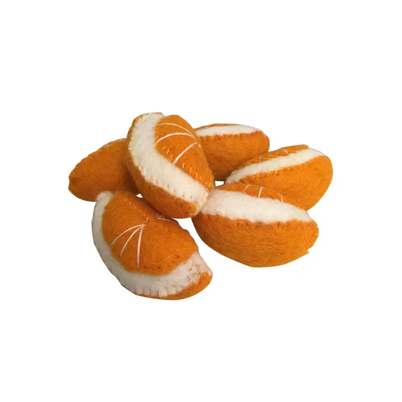 Orange Pieces Felt Toy by Papoose Toys