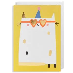 Smitten Kitten Greetings Card by Susie Hammer for Lagom Design