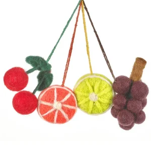Fabulous Fruit Hanging Decorations by Felt So Good