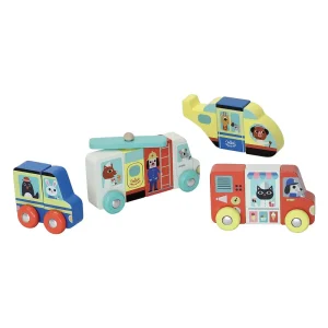 Ingela P. Arrhenius Magnetic Trucks Set by Vilac