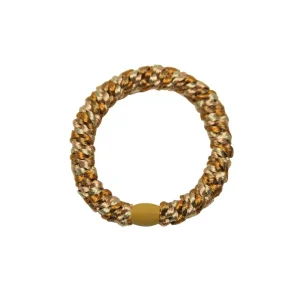 Kknekki Snag Free Hair Band in Light Gold Mix by Bon Dep