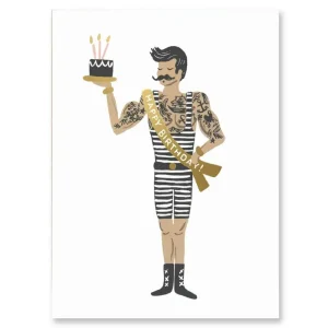 Strongman Greetings Card By Rifle Paper Co.