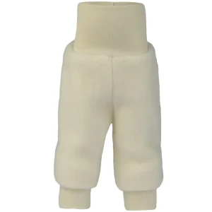 Wool Fleece Baby Pants with Waistband in Natural by Engel - Last Ones In Stock - 0-3 Months