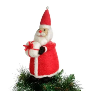 Large Santa Christmas Tree Topper by Amica