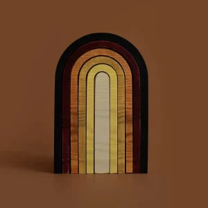 Mini Rainbow in Earthy Colours by MinMin Copenhagen