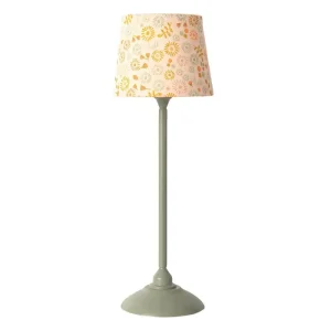 Miniature Floor Lamp in Mint by Maileg