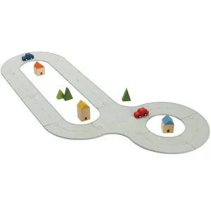 Rubber Road & Rail Set by PlanToys