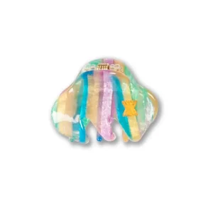 Small Hair Clamp in Rainbow by Repose AMS