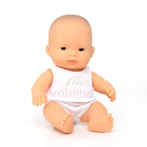 Baby Girl Doll (21cm Asian) by Miniland