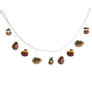 Christmas Desserts Garland by Amica
