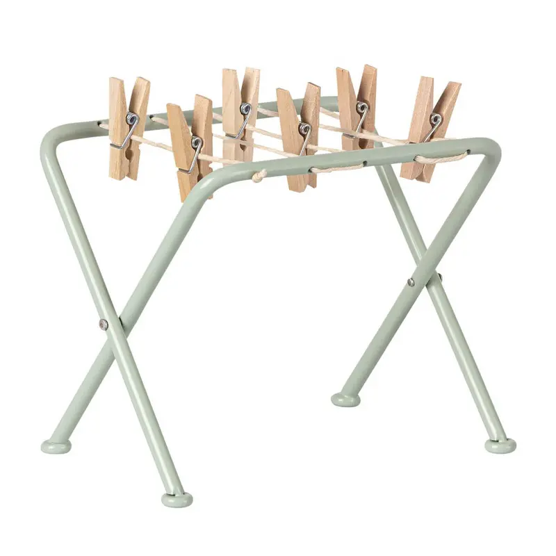 Drying Rack With Pegs in Mint by Maileg