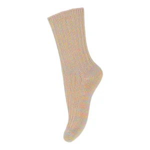 Re-Sock Cotton Ankle Socks in Super Lemon by MP Denmark