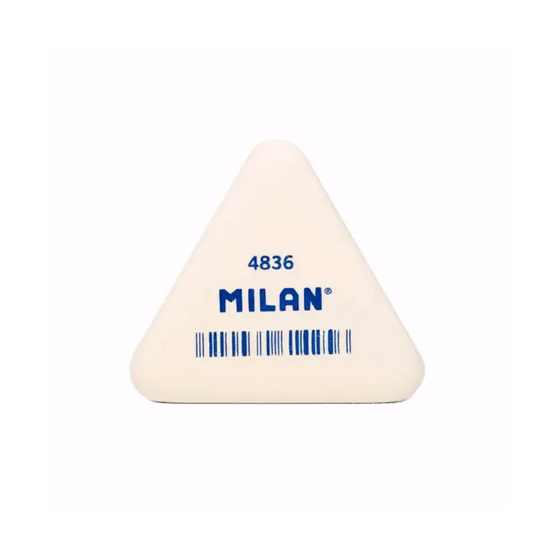Triangular Flexible Synthetic Rubber Eraser 4836 by Milan
