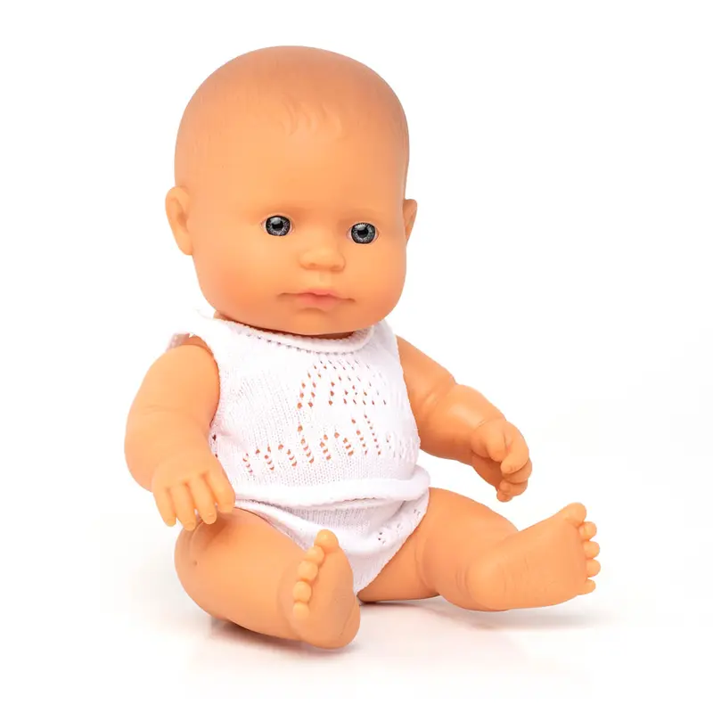 Baby Girl Doll (21cm Caucasian) by Miniland
