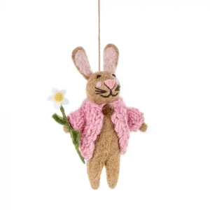 Blossom the Bunny Hanging Decoration by Felt So Good