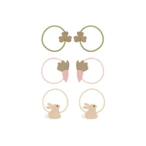 Bunny And Clover Ponies Hair Bands by Mimi & Lula