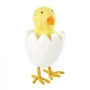 Hatching Chick Standing Decoration by Felt So Good