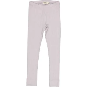 Leg Rib Baby Leggings in Plum Dust by MarMar Copenhagen - Last Ones In Stock - 2-4 Months