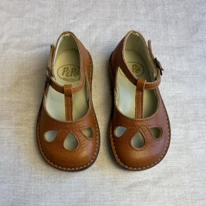 Lucy Cut Out Sandals in Kava Brown by PP