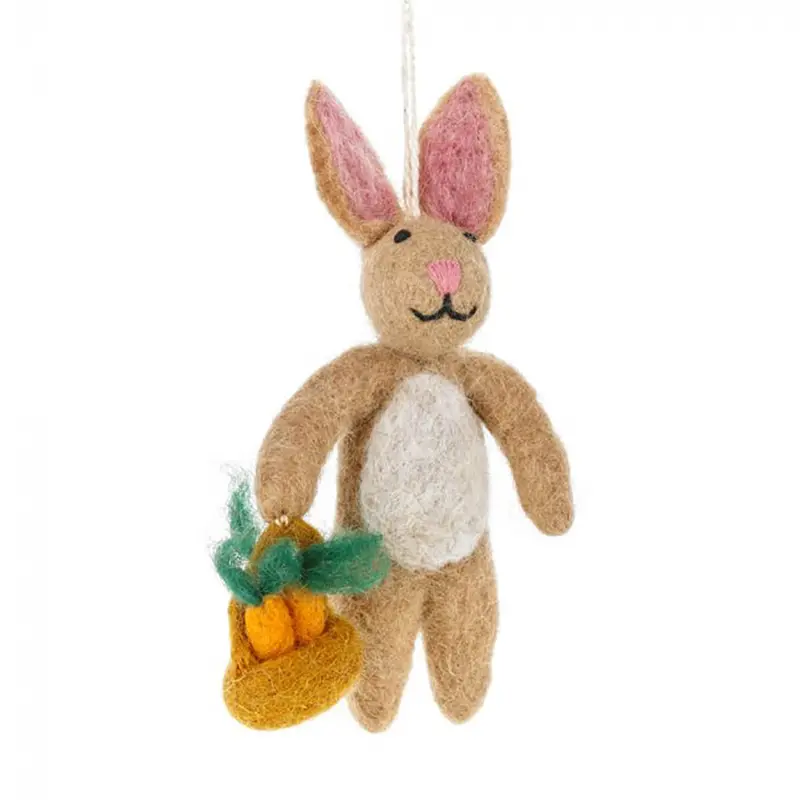 Rory The Rabbit Hanging Decoration by Felt So Good