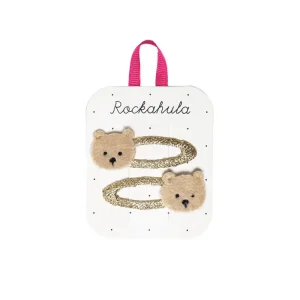 Teddy Bear Hair Clips by Rockahula
