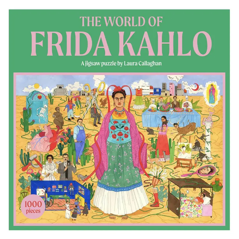 The World of Frida Kahlo 1000 Piece Jigsaw Puzzle by Laurence King Publishing