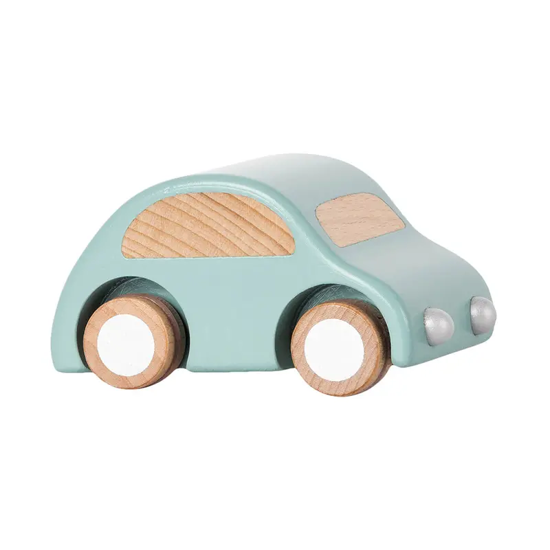 Wooden Car in Light Blue by Maileg