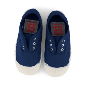 Elly Slip On Tennis Shoe in Indigo by Bensimon