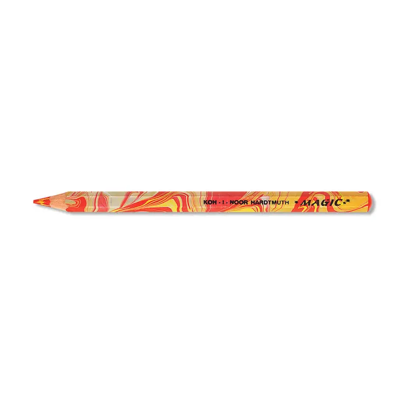 Jumbo Magic Multicolour Pencil in Fire by Koh-I-Noor