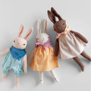 Little Rabbit in Various Colours by Polka Dot Club