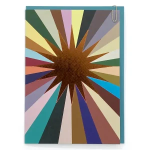 Starburst Greetings Card in Radar Nancy Design by Pavilion Cards