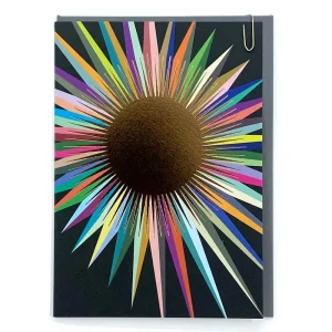 Sunburst Greetings Card in Radar Peter Design by Pavilion Cards