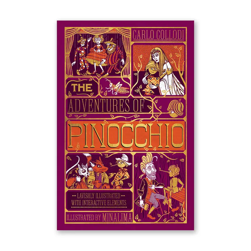 The Adventures of Pinocchio by Carlo Collodi & MinaLima