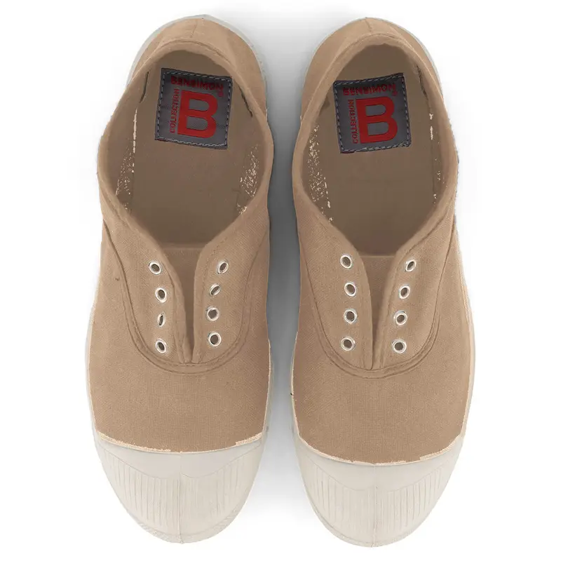Women's Elly Tennis Shoe in Eggshell by Bensimon - Last One In Stock - 38 EUR