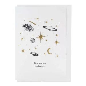 You are my Universe Greetings Card by Artcadia