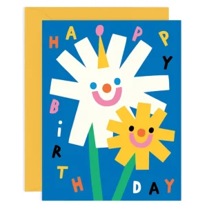 Birthday Flowers Greetings Card by Susie Hammer for Wrap