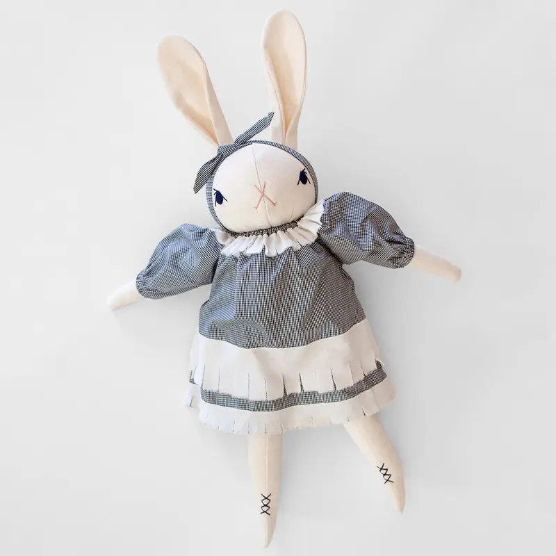 Claire Large Rabbit in Cream by Polka Dot Club